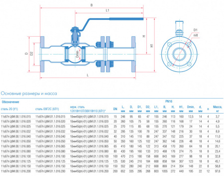 Кран шаровой изолирующий Маршал 11с67п ЦФИ.00.1 DN 100 PN 16 полнопроходной фланцевый
