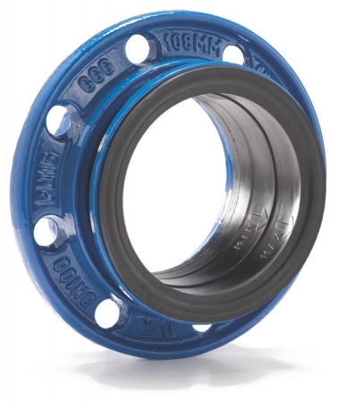 Фланец AVK COMBI 05/66 DN 100 PN 10/16 нефиксирующего типа для ВЧШГ труб