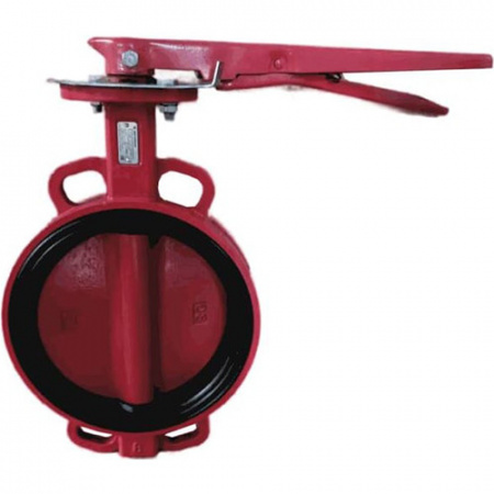 Затвор дисковый Benarmo FBV DN 125 PN 16 поворотный межфланцевый с рукояткой EURO