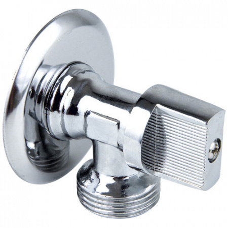 Кран шаровой для бытовых приборов Aquasfera 1044 G 1/2"х3/4" PN 10 с отражателем, резьбовой