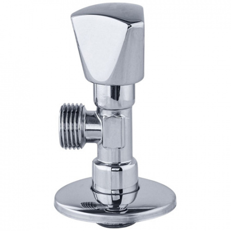 Клапан (вентиль) для бытовых приборов Aquasfera 1075 G 1/2"х3/4" PN 10 с отражателем, резьбовой