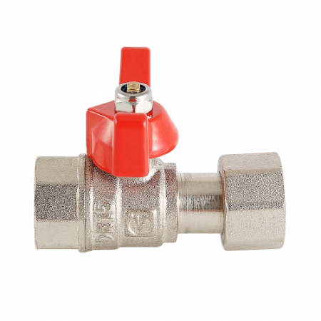 Кран шаровой VALTEC Ду15 (1/2" x 1/4") Ру16 для подключения манометра с внутренней резьбой VT.807.N.0402