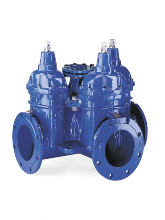 Крестовина AVK 18/80 DN 200 PN 10 фланцевая с тремя выходами