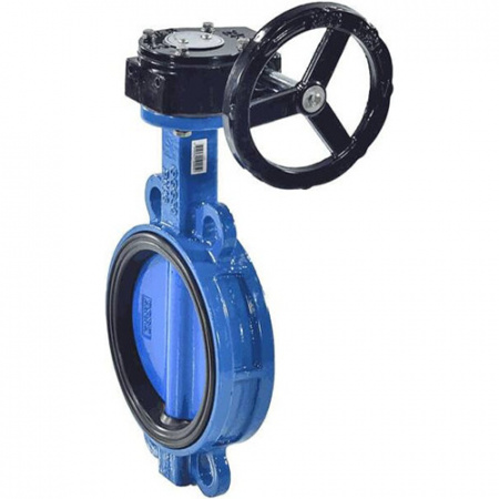 Затвор дисковый Benarmo 2010R DN 150 PN 16 поворотный межфланцевый с редуктором EURO