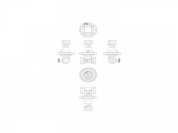 Клапан ASV-P Ду 40 Ру 16 балансировочный Danfoss