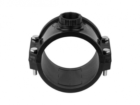 Седелка компрессионная с резьбой 200х2 1/2"