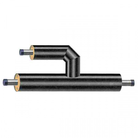 Тройник параллельный переходный ст. 57х3,0-32х3,0-1-ППУ-ПЭ