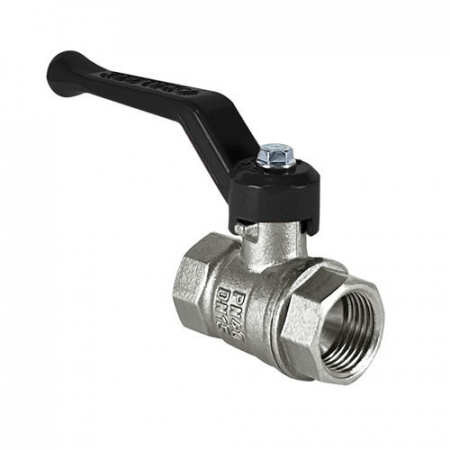 Кран шаровый VALFEX DELTA PRO VF.214 ВР 1 1/4" Ду 32 Ру 40 никелированный латунный