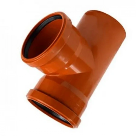 Тройник ПВХ 250х110 мм 90°