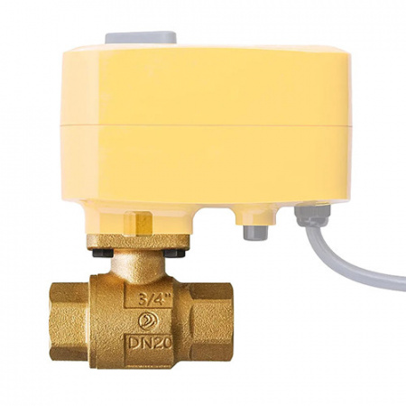 Кран шаровой с электроприводом Нептун SE BRONZE 220В 3/4'' бронзовый