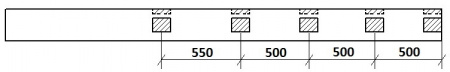 Столб ограждения 3С30а