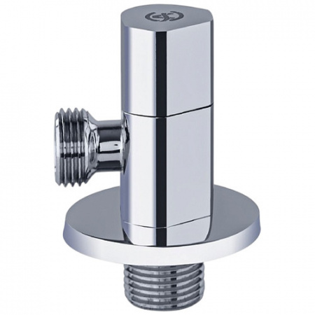 Клапан (вентиль) для бытовых приборов Aquasfera 1079 G 1/2"х3/4" PN 10 с отражателем, резьбовой