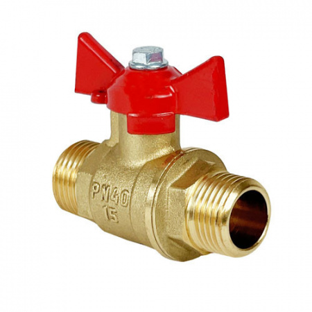 Кран шаровый VALFEX STANDART VF.219 НР 3/4" Ду 20 Ру 16 латунный
