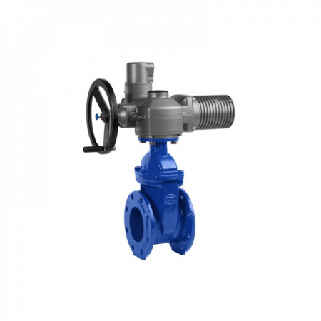 Задвижка Гранар KR12 DN 150 PN 10/16 с электроприводом Задвижка Гранар KR12 DN 150 PN 10/16 с электроприводом