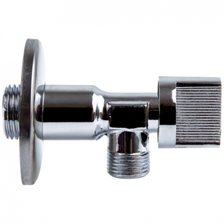 Кран шаровой для бытовых приборов Aquasfera 1043 G 1/2"х1/2" PN 10 с отражателем, резьбовой