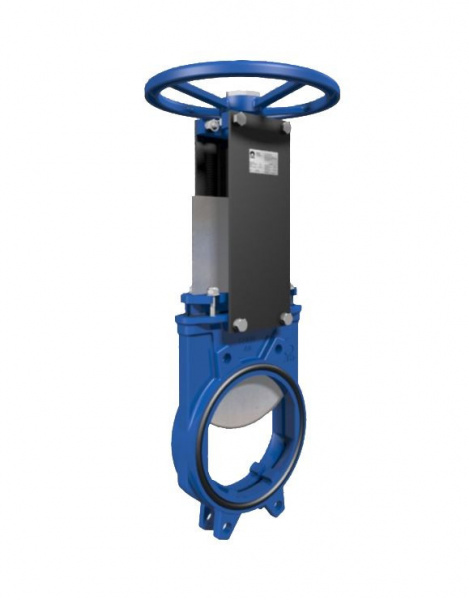 Задвижка шиберная VALSTOK VAB-013-01-HW(N)-NBR Ду 50 Ру 10 двусторонняя чугунная межфланцевая со штурвалом с невыдвижным штоком Задвижка шиберная VALSTOK VAB-013-01-HW(N)-NBR Ду 50 Ру 10 двусторонняя чугунная межфланцевая со штурвалом с невыдвижным штоком