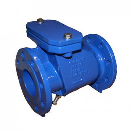Клапан обратный ABRA D-023 DN 100 PN 16/10 канализационный поворотный фланцевый