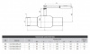 Кран BROEN BALLOMAX КШТ 60.102.080.А.25 DN 80 PN 25 стандартнопроходный стальной шаровый