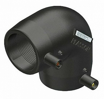 Отвод электросварной Plasson 45° DN 75 мм SDR 11 Отвод электросварной Plasson 45° DN 75 мм SDR 11