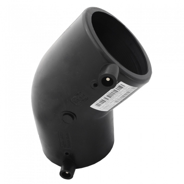 Отвод электросварной PlastItalia 45° DN 225 мм SDR 11 Отвод электросварной PlastItalia 45° DN 225 мм SDR 11