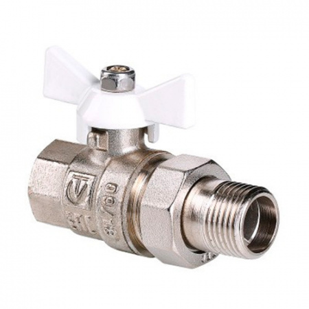 Кран шаровой VALTEC BASE Ду20 Ру40 с полусгоном VT.227.NW.05