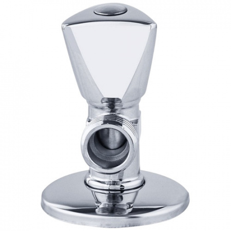 Клапан (вентиль) для бытовых приборов Aquasfera 1071 G 1/2"х3/4" PN 10 с отражателем, резьбовой