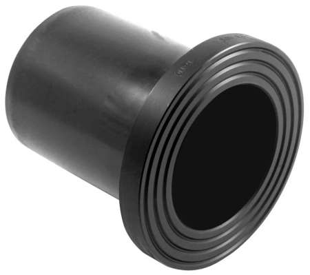 Втулка (бурт) под фланец литая удлиненная DN-200 мм ПЭ 100 (ПНД) SDR 17