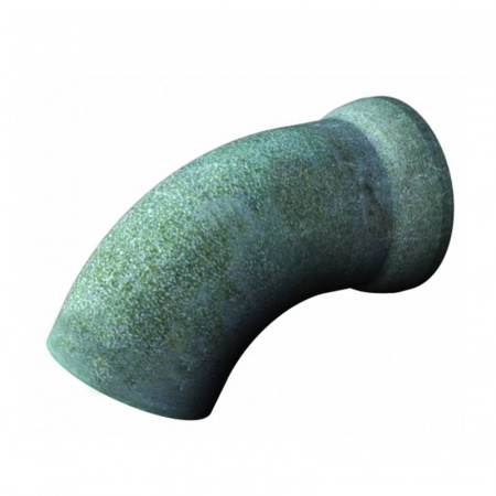 Отвод чугунный раструб-гладкий конец ОРГ 125 мм 15°