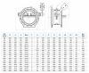 Клапан FAF 2280 DN 600 PN 16 обратный с наклонным седлом и противовесом Клапан FAF 2280 DN 600 PN 16 обратный с наклонным седлом и противовесом