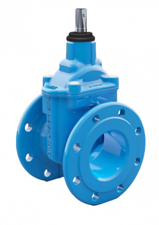 Задвижка (Talis) Belgicast BV-05-47 DN800 PN10/16 фланцевая клиновая чугунная под штурвал с обрезиненным клином