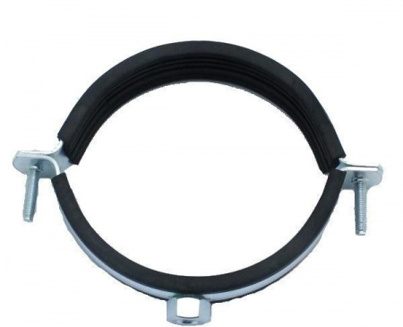 Хомут с резиновой прокладкой ДУ 47-51 (1 1/2")