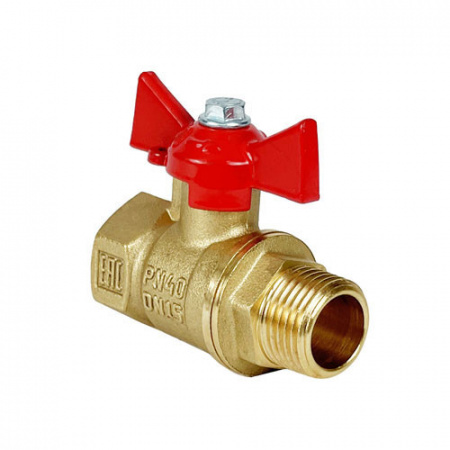 Кран шаровый VALFEX VF.218 ВР-НР 3/4" Ду 20 Ру 40 STANDART N/P латунный