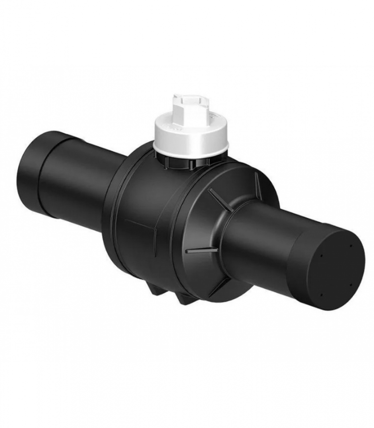 Шаровой кран электросварной Polytec DN 225 мм SDR 11 для воды