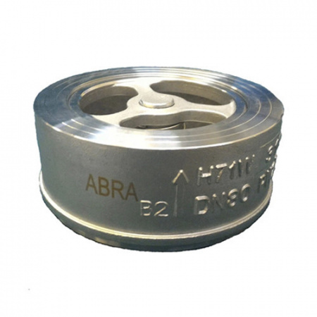 Клапан обратный ABRA D71 DN 50 PN 25 пружинный межфланцевый