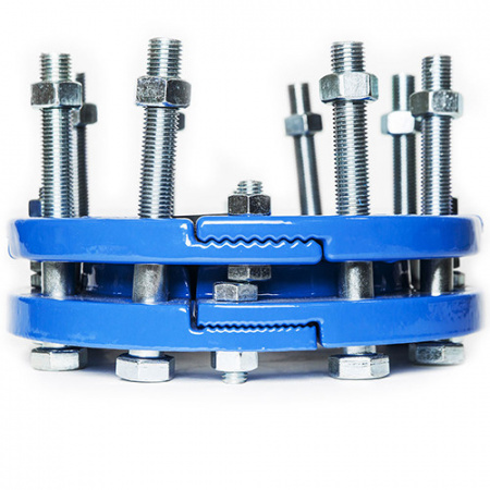 Доуплотнитель раструбного соединения чугунных труб DOMEX DZ DN 100 мм (114-120 мм) PN 10 чугунный