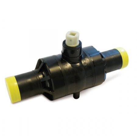Кран шаровый AVK 85/50 DN 65 PN 10 полиэтиленовый полнопроходный