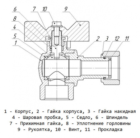 Кран шаровой латунный LD Pride 47.15.В-НкГк.У.Б Ду 15 Ру 40 резьба (ВР-ВР) 1/2", никелированный угловой с синей бабочкой, неполнопроходный Кран шаровой латунный LD Pride 47.15.В-НкГк.У.Б Ду 15 Ру 40 резьба (ВР-ВР) 1/2", никелированный угловой с синей бабочкой, неполнопроходный