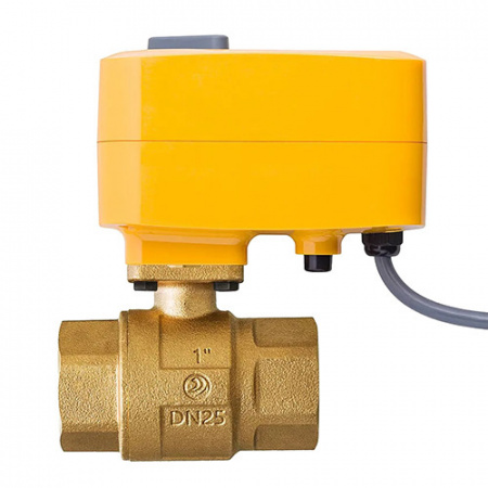 Кран шаровой с электроприводом Нептун SE BRONZE 220В 1'' бронзовый