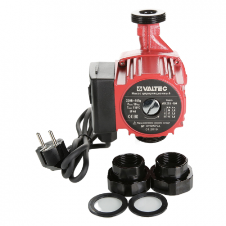 Насос циркуляционный VALTEC VRS 25/6-180 с мокрым ротором
