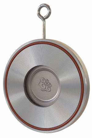 Клапан обратный одностворчатый РАШВОРК 4406 Ду50 Ру16 нержавеющий межфланцевый