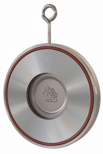 Клапан обратный одностворчатый РАШВОРК 4406 Ду200 Ру16 нержавеющий межфланцевый