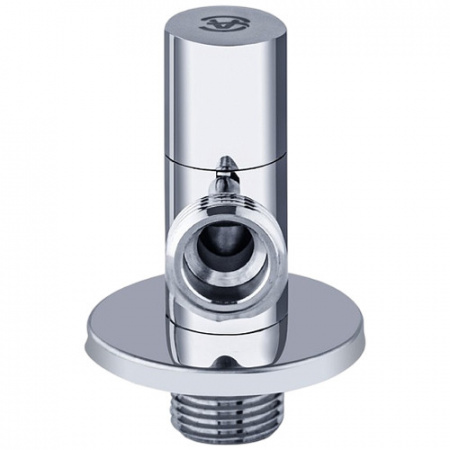 Клапан (вентиль) для бытовых приборов Aquasfera 1072 G 1/2"х3/8" PN 10 с отражателем, резьбовой