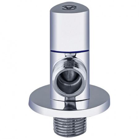 Клапан (вентиль) для бытовых приборов Aquasfera 1076 G 1/2"х1/2" PN 10 с отражателем, резьбовой