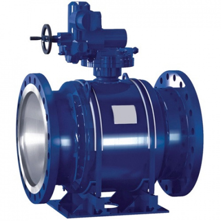 Шаровой кран Ситал Т10-22-3 DN 700 PN 40 редуцированный фланцевый с электроприводом