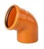 Отвод ПВХ 110 мм 15°