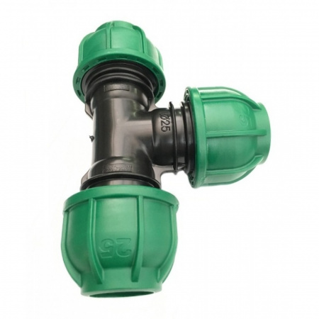 Тройник редукционный компрессионный 32х20х32 мм