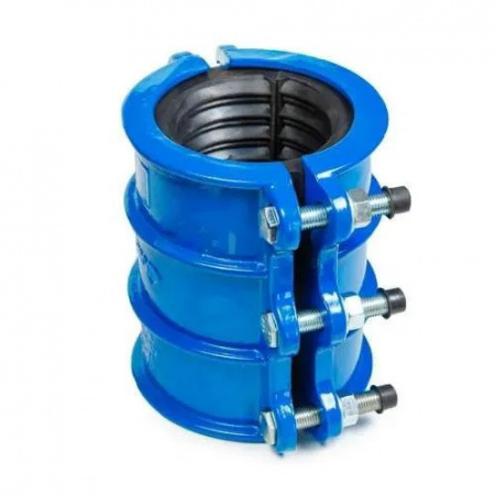 Муфта ремонтная двухсоставная UR-CAST UR-42 DN 150 (157-171) мм PN 16 чугунная