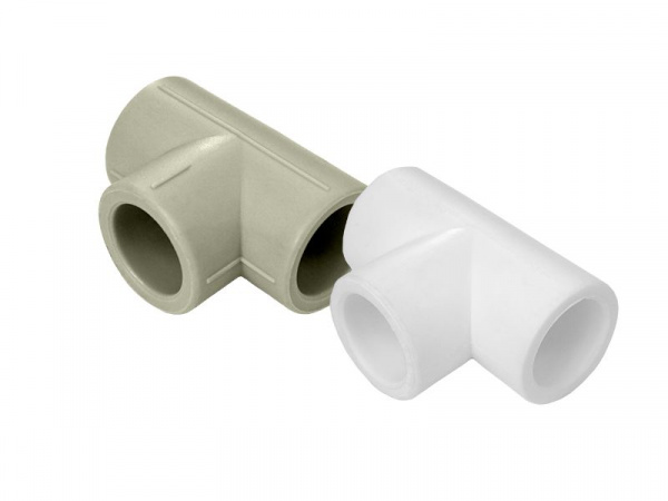 Тройник полипропиленовый PPR (PPRC) переходной Ø 140х50х140 PN 25