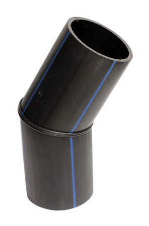 Отвод сварной 1-45° 2-х сегментный D-315 мм ПЭ 100 (ПНД) SDR 17