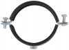 Хомут с резиновой прокладкой ДУ 47-51 (1 1/2")